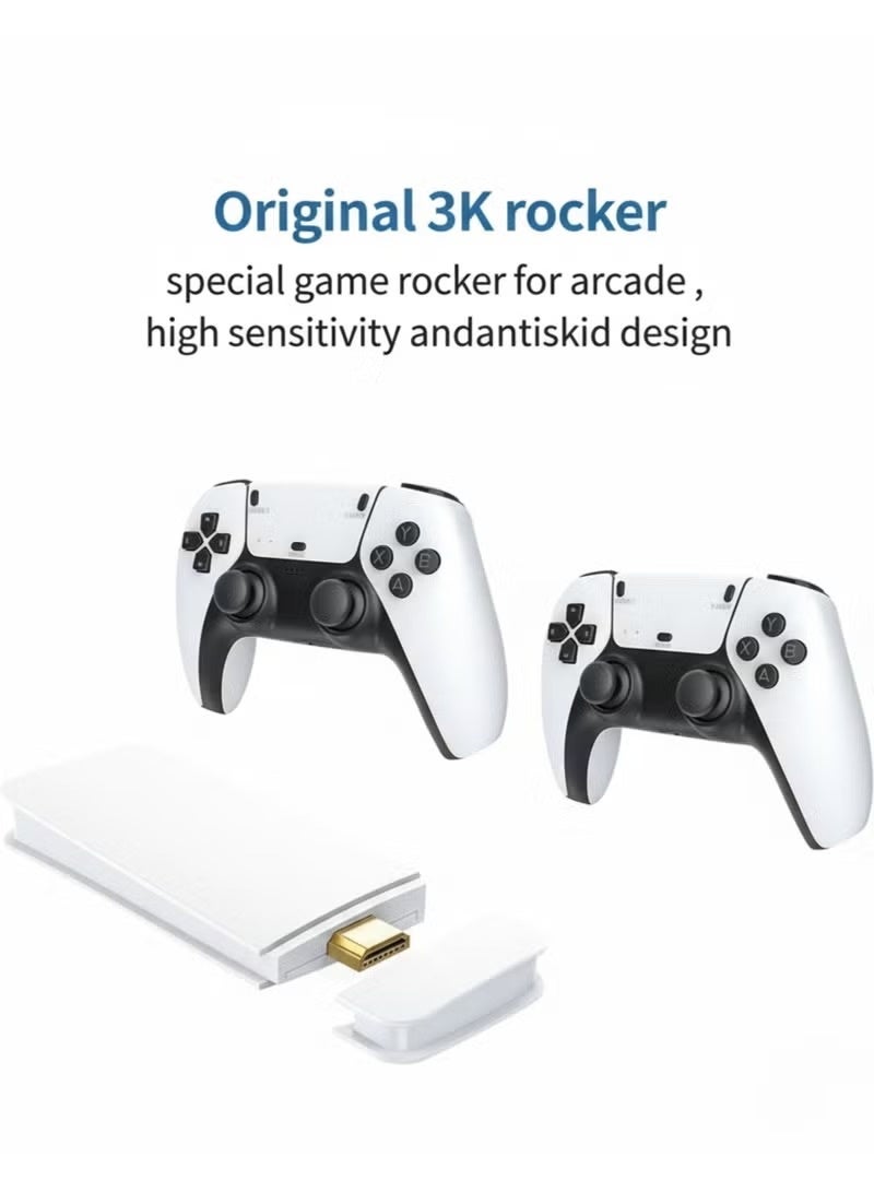 BUYCO 4K Game Stick Pro with Dual 2.4G Wireless Controllers – Plug & Play Retro Gaming Console with 10,000+ Classic Games - Image 5